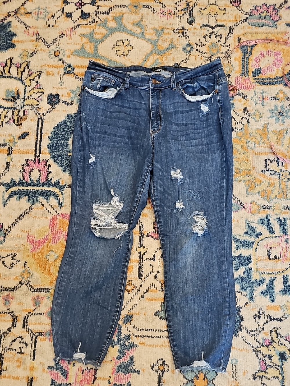 Judt Blue Skinny Jeans - Size 18w